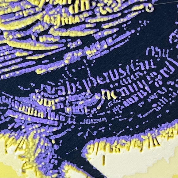 Uniquely Colored Bird Wall Art, Textured Art, Hueforge Art - Picture 3 of 8